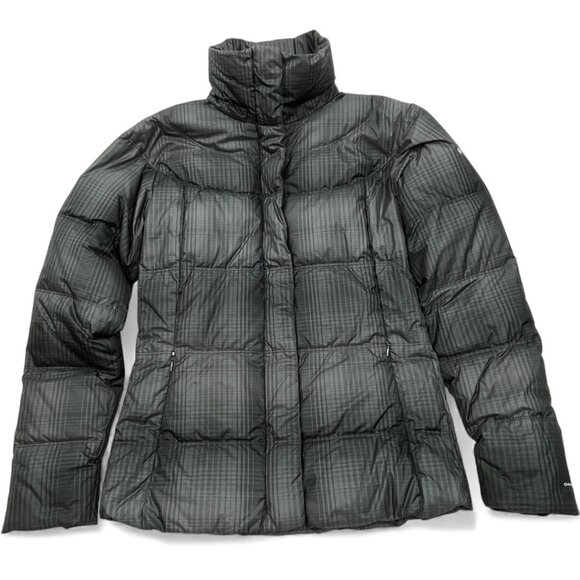 Columbia Gray Down Puffer  Winter Jacket Omni -Shield Women's Small - Picture 2 of 14